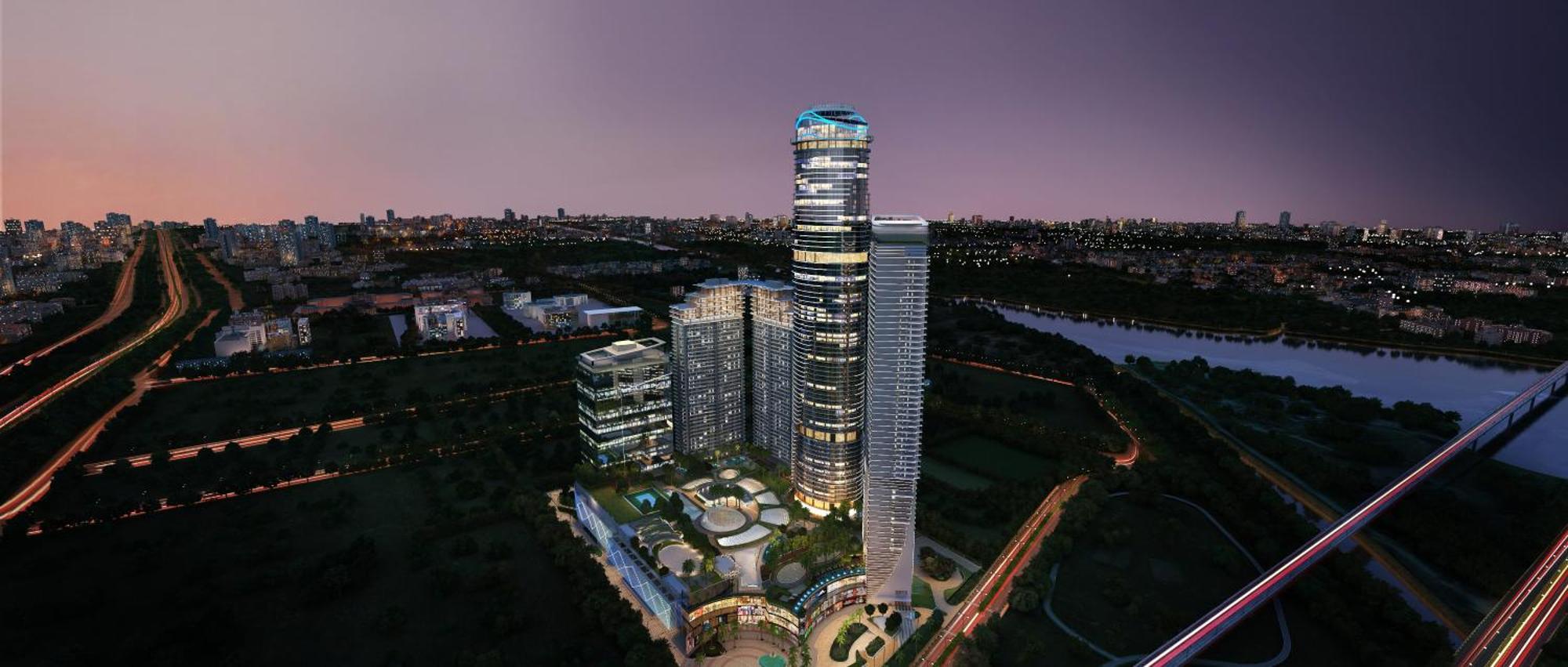 Countryside Luxury Suites - Supernova Noida New Delhi Eksteriør bilde